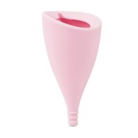 Lily Cup A and B INTIMINA menstrual cup: Rolls up as thin as a tampon (Various sizes)